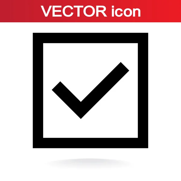 Conferma icone — Vettoriale Stock