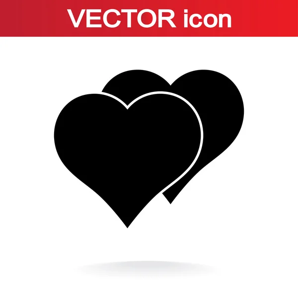 Значок сердца — стоковый вектор