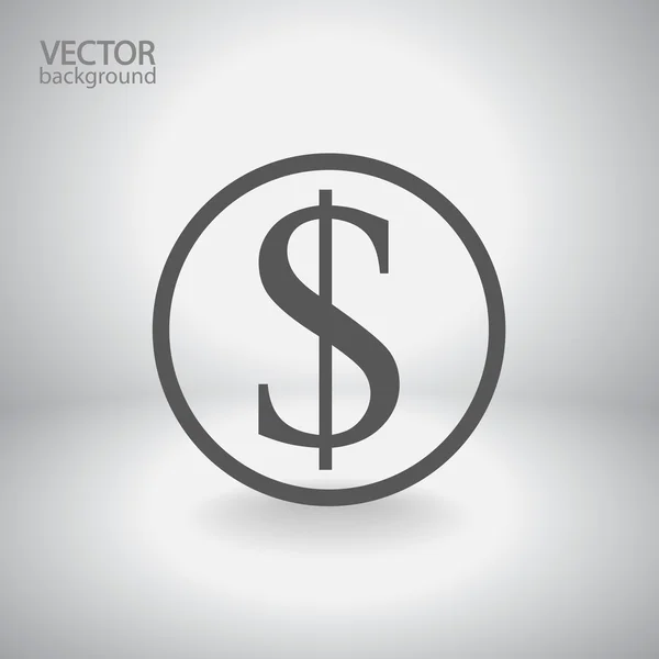 Geld Ikoon — Stockvector