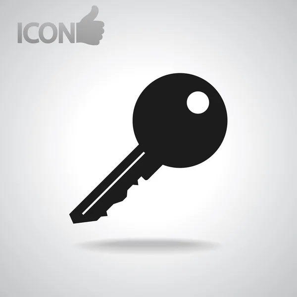 Icono clave — Vector de stock