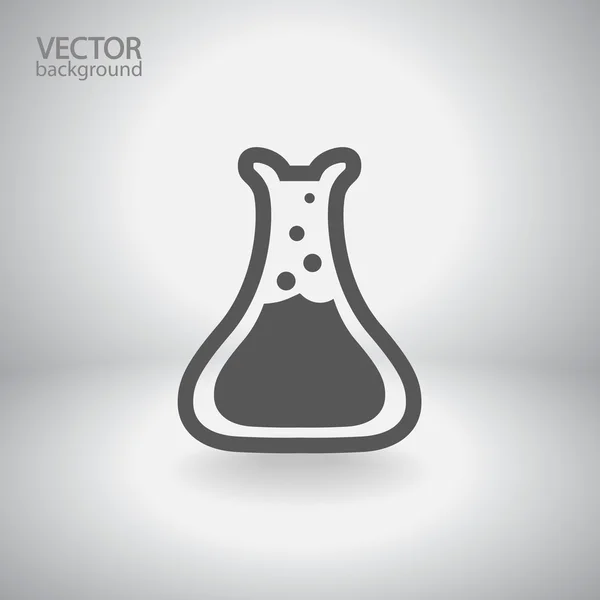 Icono de química. — Vector de stock