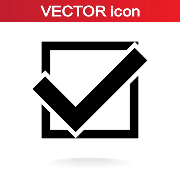 Confirmar iconos — Vector de stock