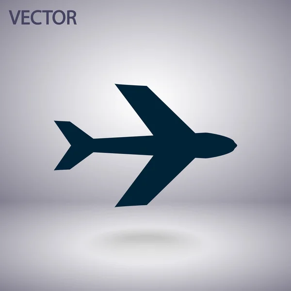 Airplane symbols icon — Stock Vector