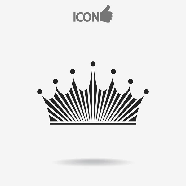 Icono de corona — Vector de stock