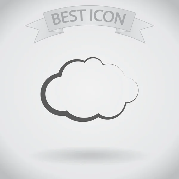 Cloud pictogram — Stockvector