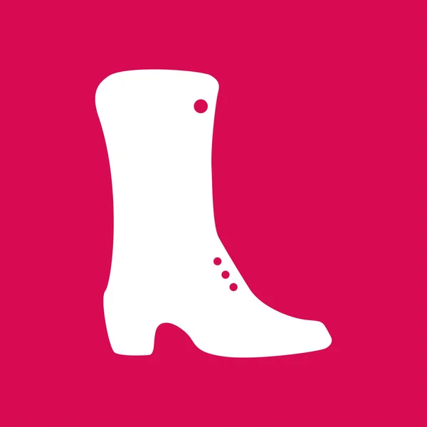 Vrouwen schoenen pictogram — Stockvector