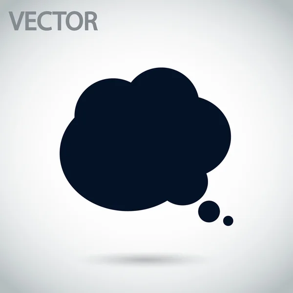 Icono de burbujas de habla cómica — Vector de stock