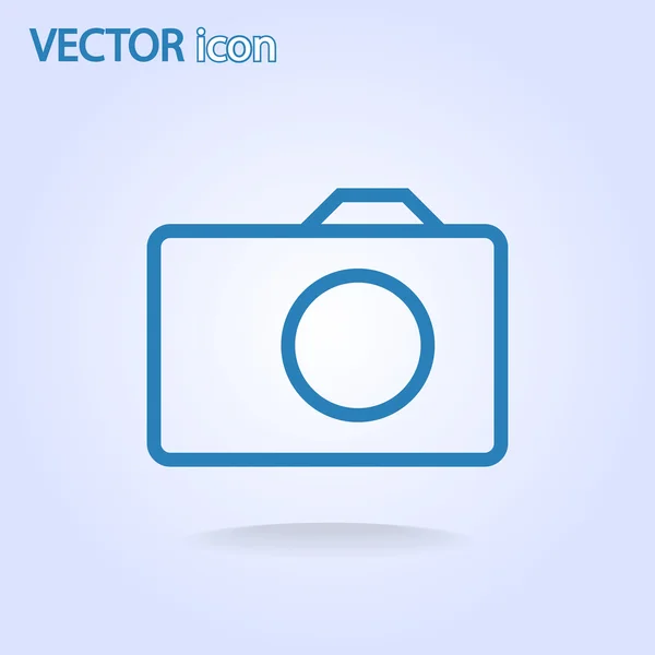 Icono de cámara — Vector de stock