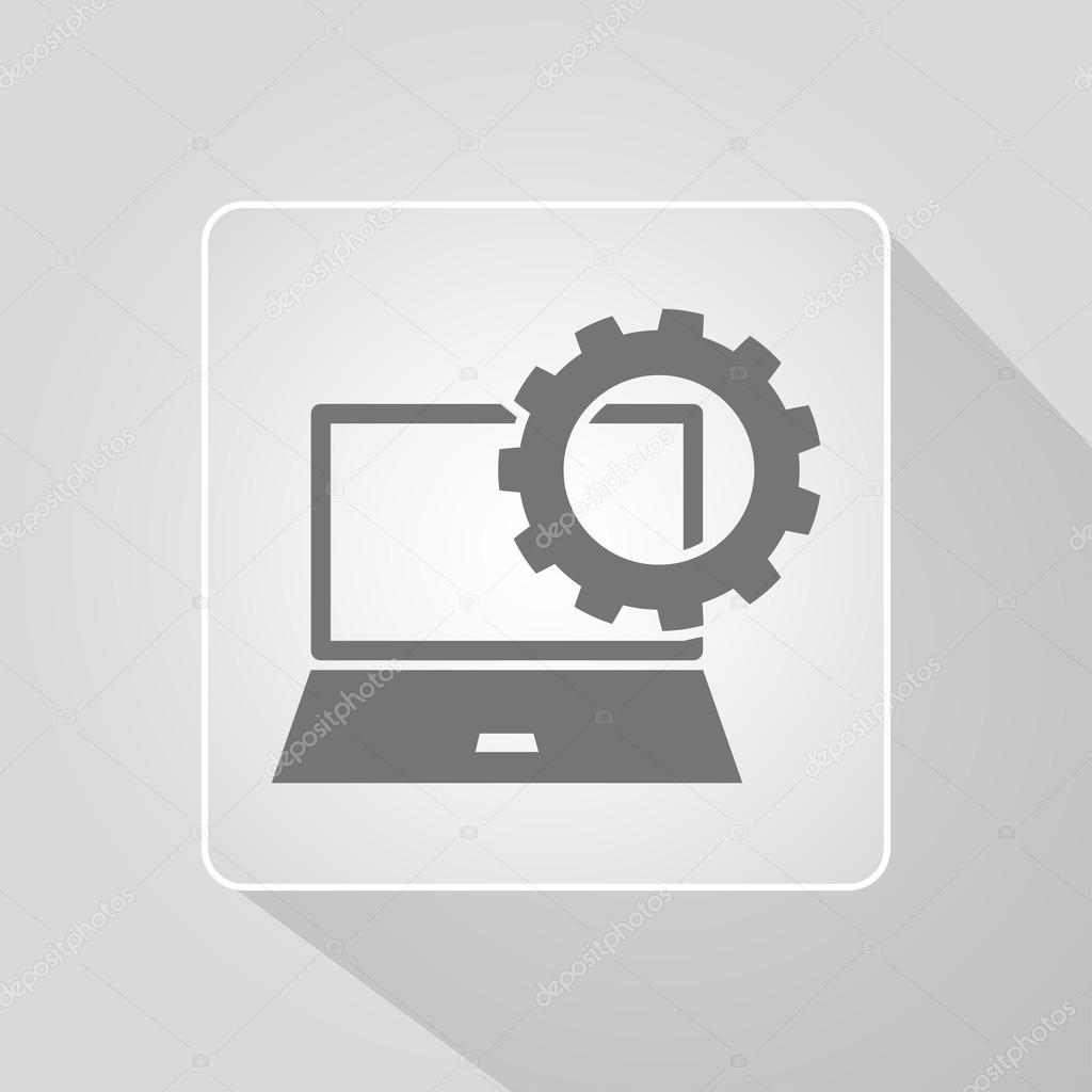 Setting parameters, laptop icon