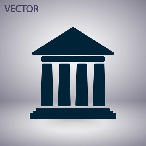 Historisk bygningsikon – Stock-vektor