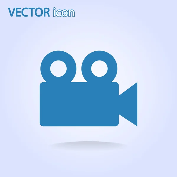 Icono de cámara de vídeo — Archivo Imágenes Vectoriales