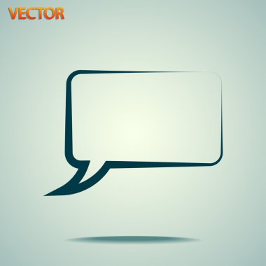 komik konuşma kabarcıklar simgesi