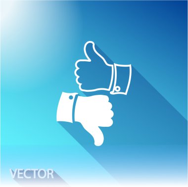 Simge gibi. Düz tasarım stili