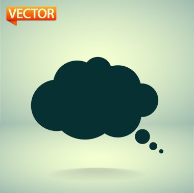 komik konuşma kabarcıklar simgesi