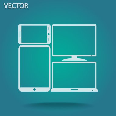 elektronik cihazlar simge kümesi