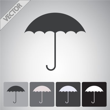 Şemsiye simgesi tasarım