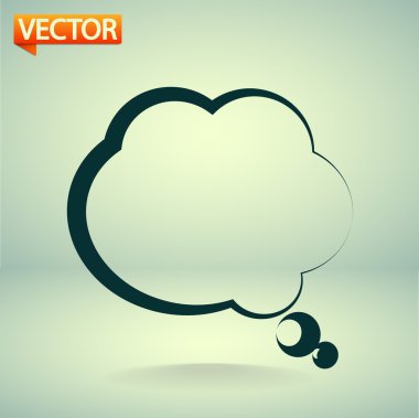 komik konuşma kabarcıklar simgesi