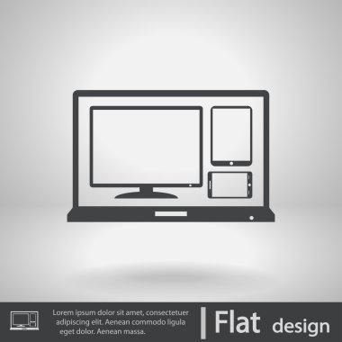 elektronik cihazlar simge kümesi
