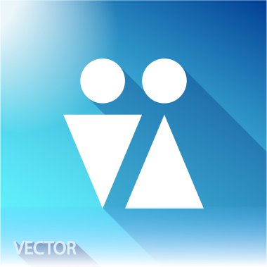 erkek ve dişi sembolleri simgesi