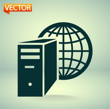 bilgisayar sunucusu simgesi