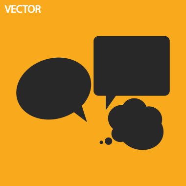 komik konuşma kabarcıklar simgesi