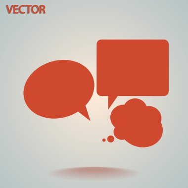 komik konuşma kabarcıklar simgesi