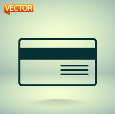 banka kredi kartı simgesi