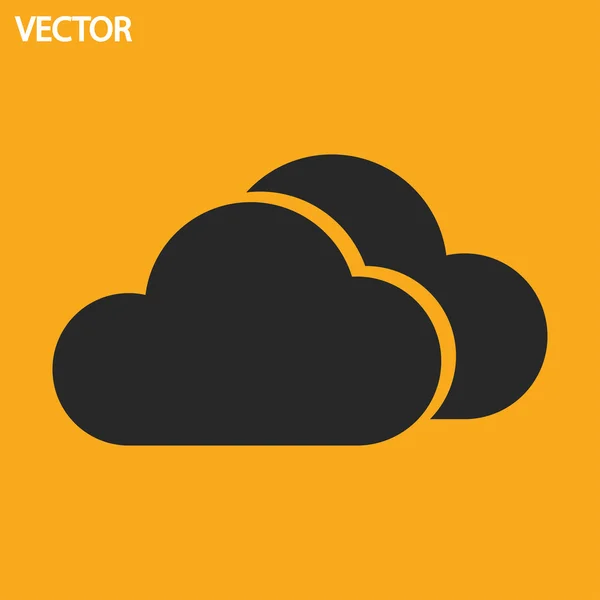 Pictogram van het web weer — Stockvector