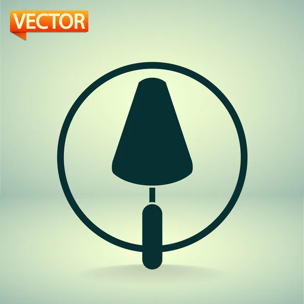 Trowel icon — Stock Vector