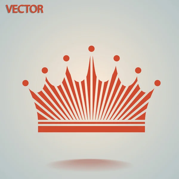 Ícone da coroa — Vetor de Stock