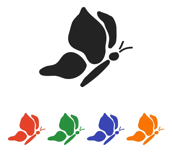 Butterfly Icon Set — Stock Vector © adamson 6864355