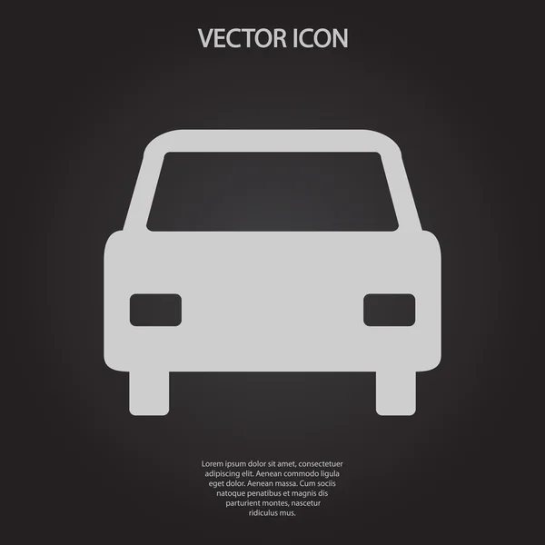 Icono del coche — Vector de stock