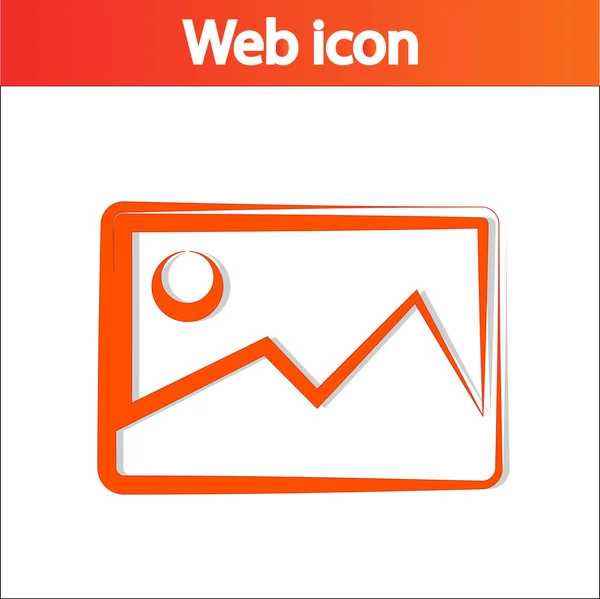 Fotografia ikona — Wektor stockowy