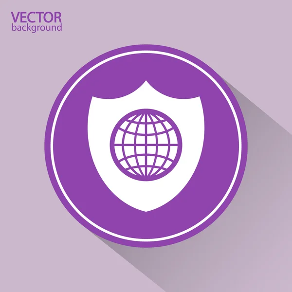 Shield icon — Stock Vector