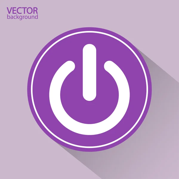 Icono de poder — Vector de stock