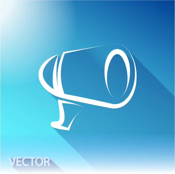 Projeto de ícone de alto-falante — Vetor de Stock