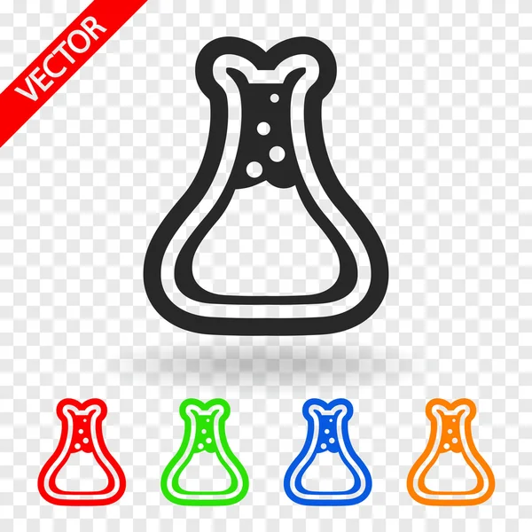 Chemistry icons set — Stock Vector