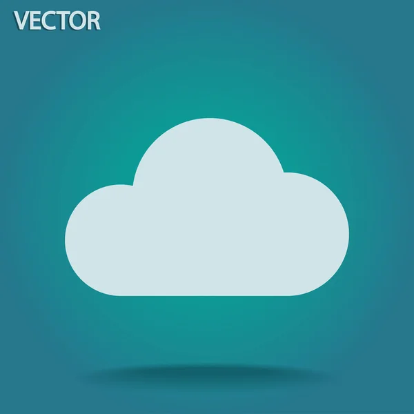 Cloud pictogram — Stockvector