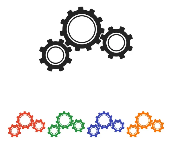 Gears icon — Stock Vector