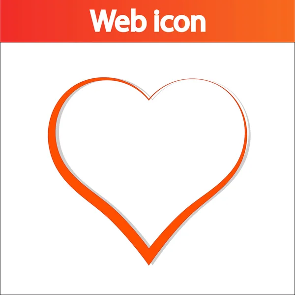 Heart Icon — Stock Vector