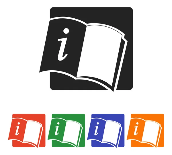 Open book icon — Stock Vector