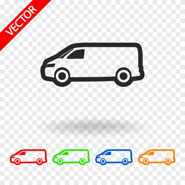 Vrachtwagen pictogram ontwerp — Stockvector