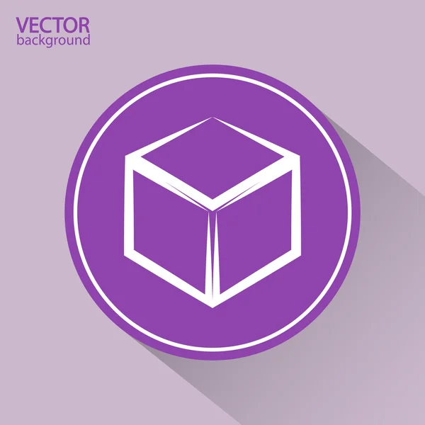 Moduł 3D logo projektu ikona — Wektor stockowy