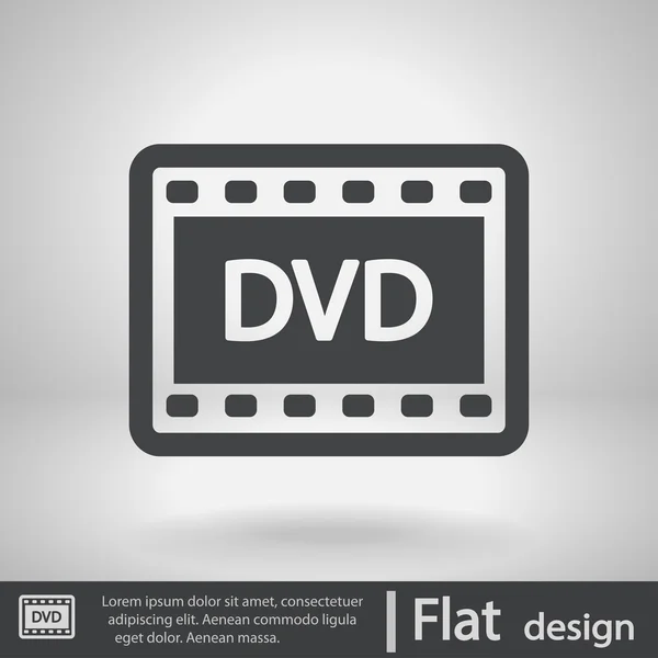 Diseño de iconos de vídeo — Vector de stock