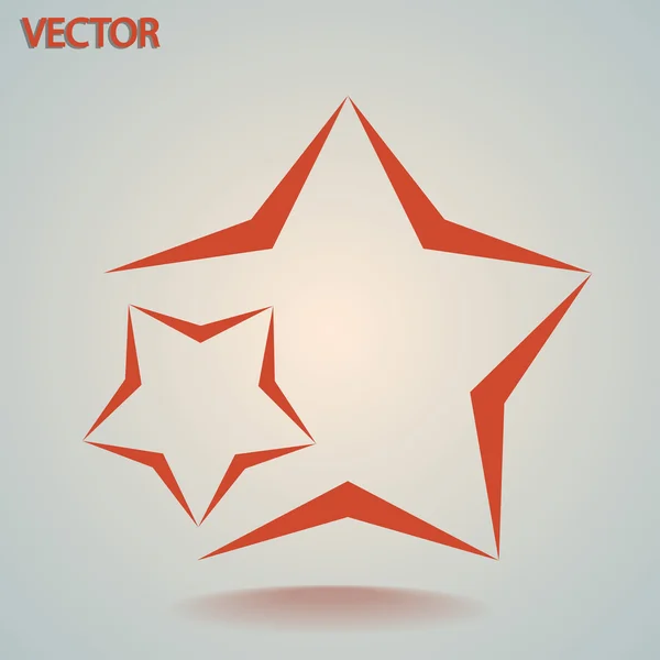 Icono de estrella — Archivo Imágenes Vectoriales