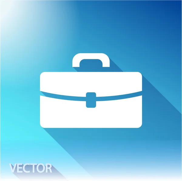 Portföljen ikon design — Stock vektor