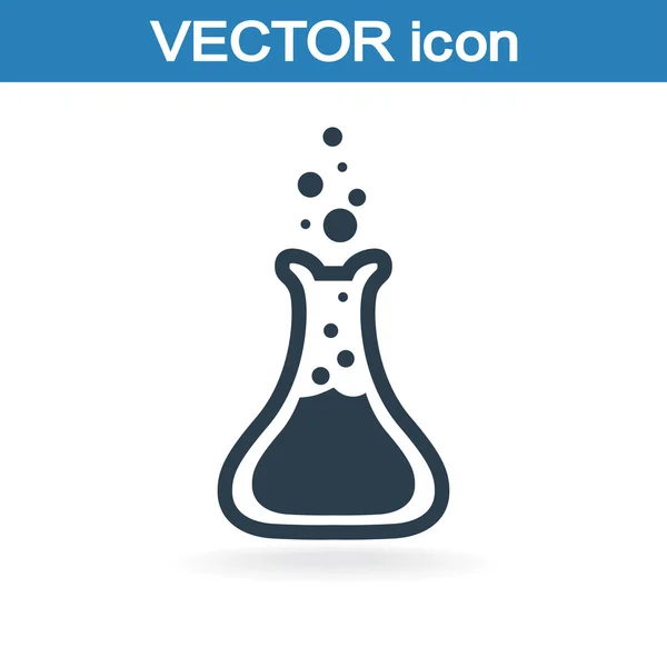 Laboratory glass icon — Stock Vector