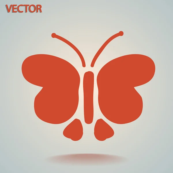 Butterfly icon — Stock Vector