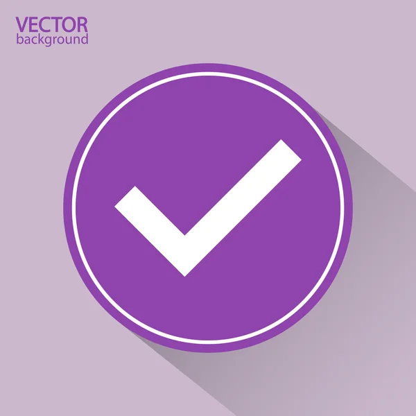 Confirmar ícones — Vetor de Stock