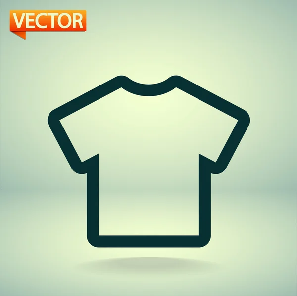 Icona Tshirt Icona — Vettoriale Stock